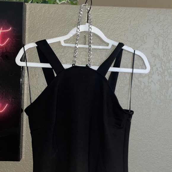 NWT Michael Kors Chain Halter Dress - Picture 8 of 13